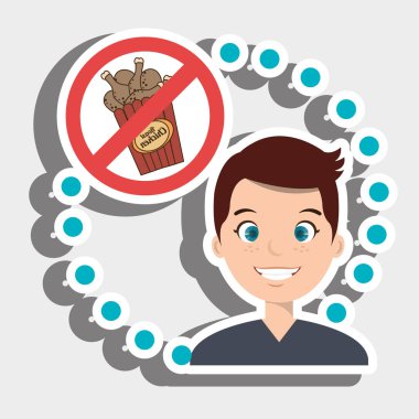 adam karikatür lokanta yasaktır