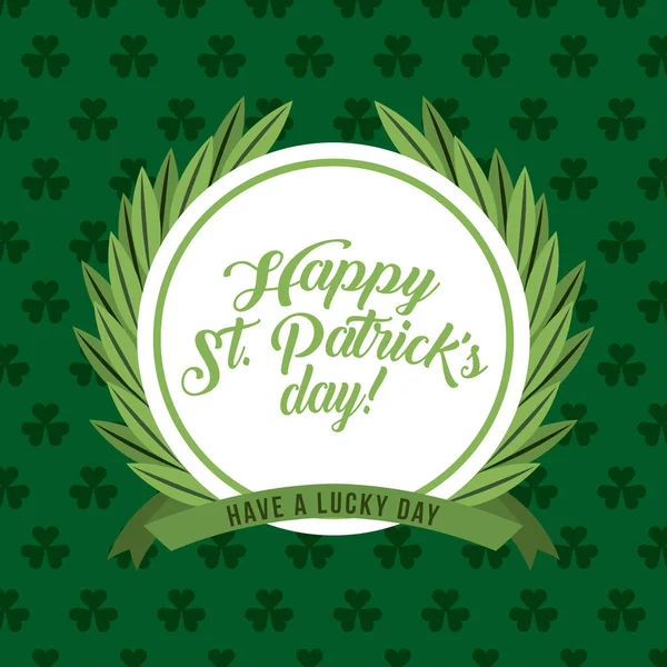 Conception de Saint patricks day — Image vectorielle