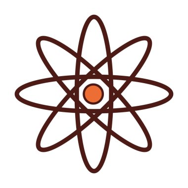 molekül yapısı izole simgesi