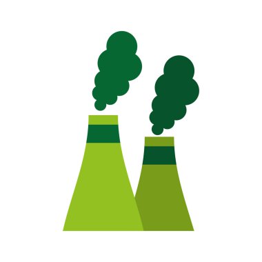 Fabrika tesis izole simgesi