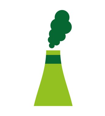 Fabrika tesis izole simgesi