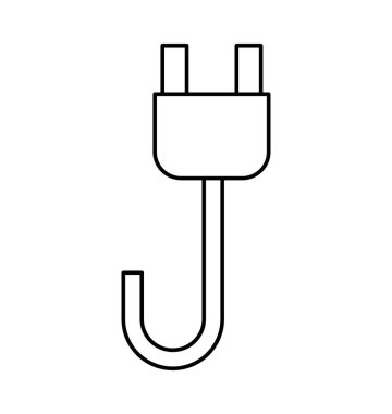 tel kablo enerji tak simgesi