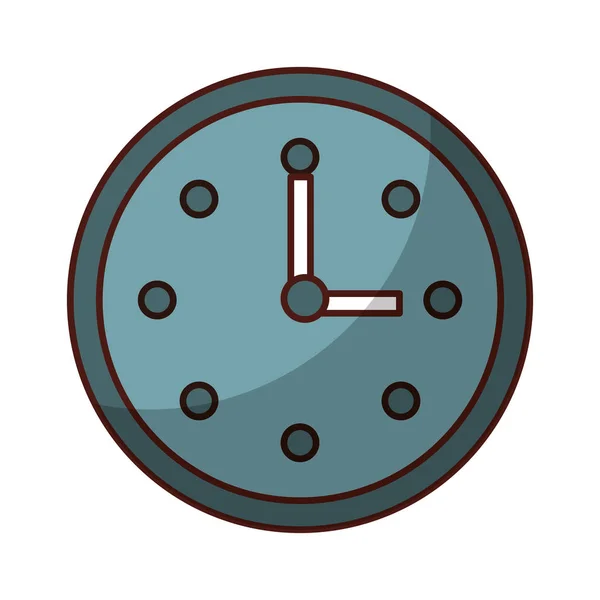 Reloj de tiempo icono aislado — Archivo Imágenes Vectoriales