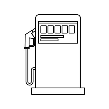 istasyonu Servisi izole simgesini