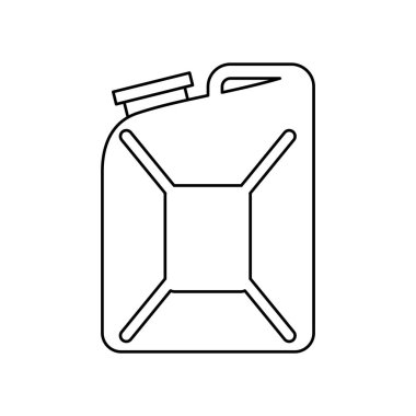 galon tank izole simgesi