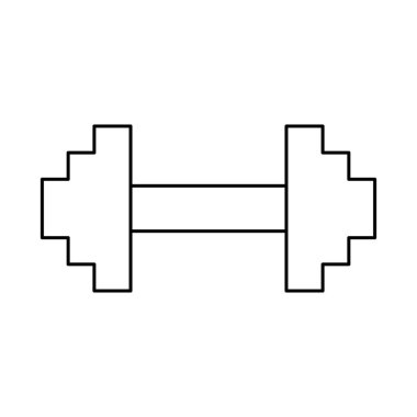 ağırlık kaldırma ekipmanları simgesi