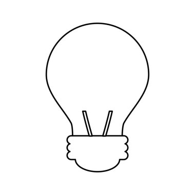 Ampul Işık düz simgesi
