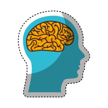 baş insan profili simgesinin