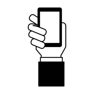 Smartphone teknoloji satırı simgesi