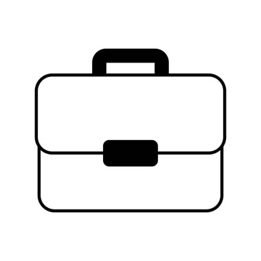 Portföy çanta izole simgesi
