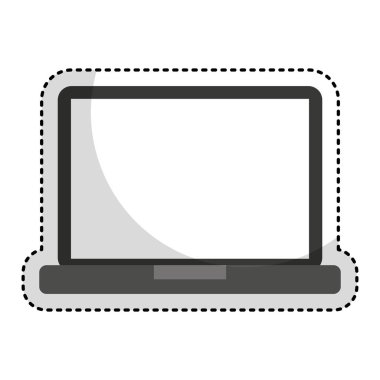 dizüstü bilgisayar izole kutsal kişilerin resmi