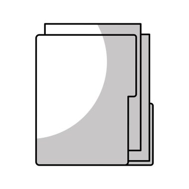 Belgeler klasörünü izole simgesi