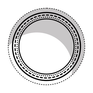 zarif dairesel Çerçevesi simgesi