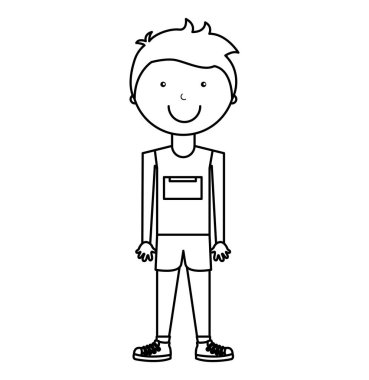 atlet avatar karakter simgesi