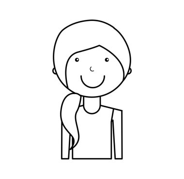 kadın atlet avatar karakter