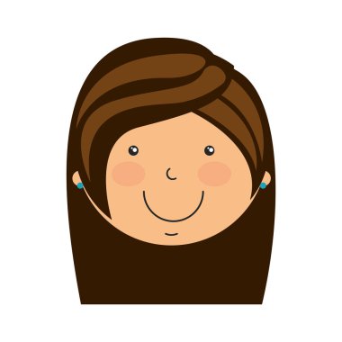 genç kadın avatar karakter