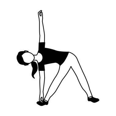 kadın atlet avatar karakter