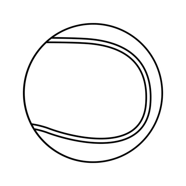 Икона теннисного мяча — стоковый вектор