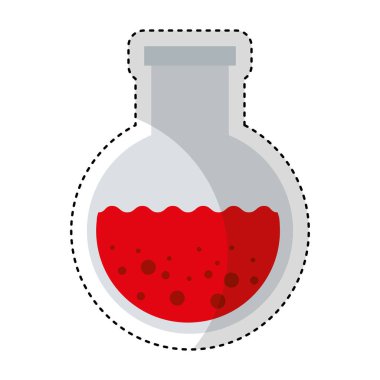 tüp testi izole simgesi