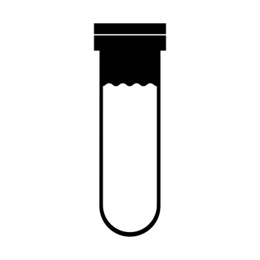 tüp testi izole simgesi