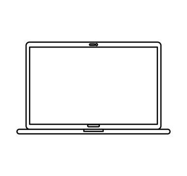 dizüstü bilgisayar izole kutsal kişilerin resmi