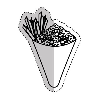 lezzetli Japon yemekleri izole simgesi