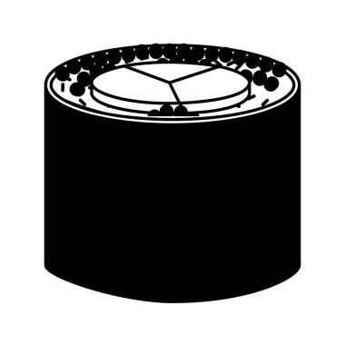 lezzetli Japon yemekleri izole simgesi