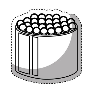 lezzetli Japon yemekleri izole simgesi