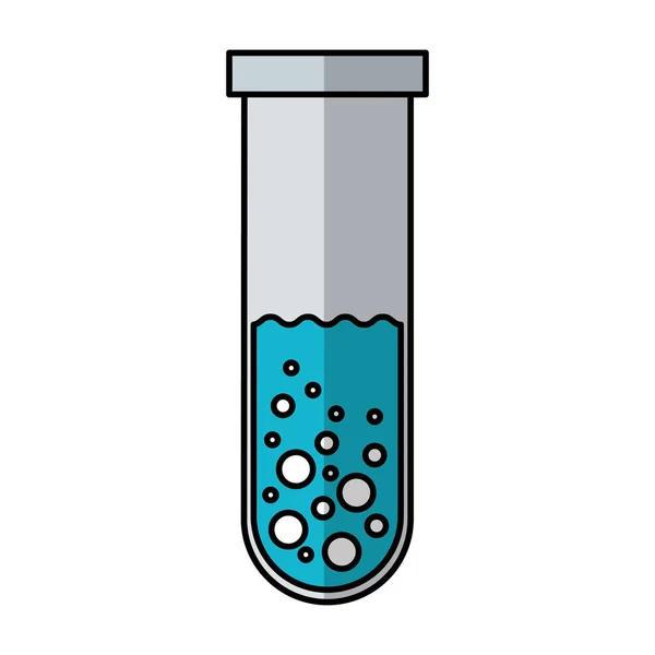 Ikona na białym tle test Tube — Wektor stockowy