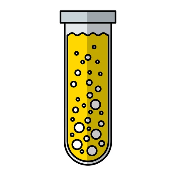 Ikona na białym tle test Tube — Wektor stockowy