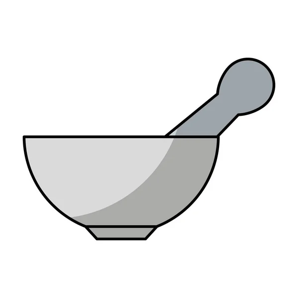 Laboratorium grinder geïsoleerde pictogram — Stockvector