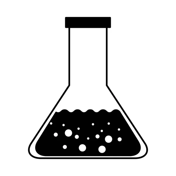 Ikona na białym tle test Tube — Wektor stockowy