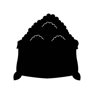 un madde izole simgesi