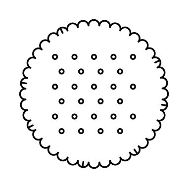 lezzetli tatlı kurabiyeler simgesi