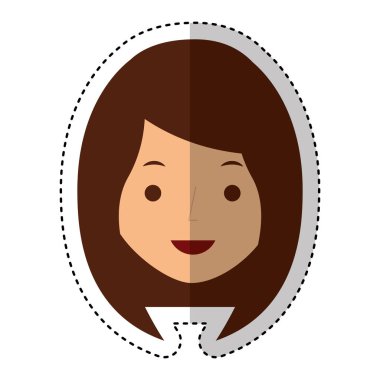 genç kadın avatar karakter