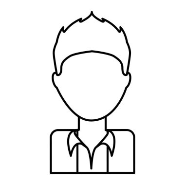 genç adam avatar karakter