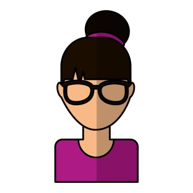 genç kadın avatar karakter