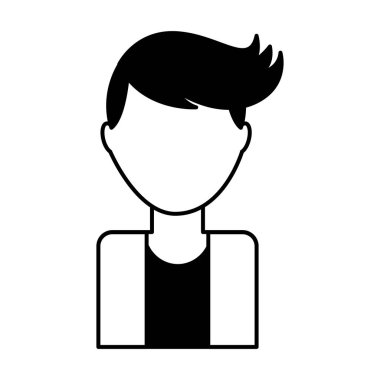 genç adam avatar karakter