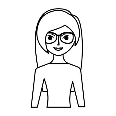 genç kadın avatar karakter