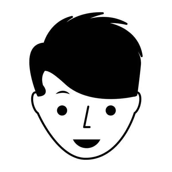 Jovem avatar personagem — Vetor de Stock