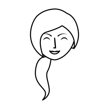 genç kadın avatar karakter