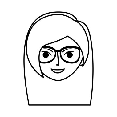 genç kadın avatar karakter