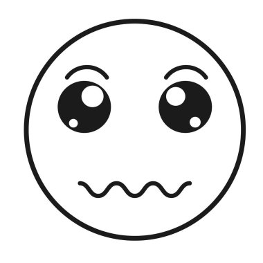 emogy yüz Kawaii stili