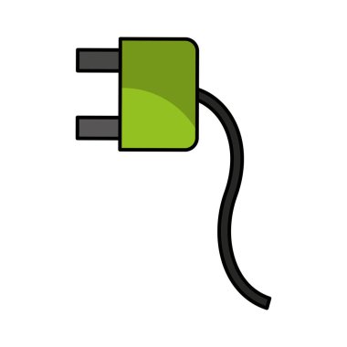 tel kablo enerji tak simgesi