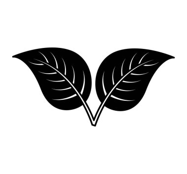 bitki izole simgesi yapraklar