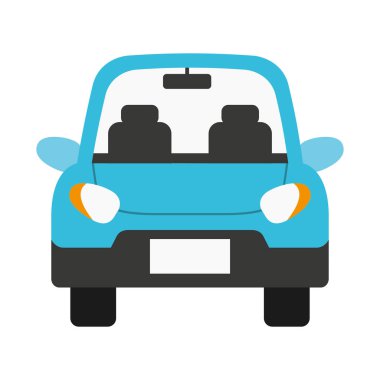 araba araç izole simgesi