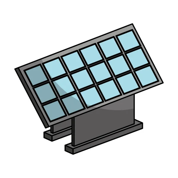 Το εικονίδιο του πίνακα ηλιακή απομονωμένες — Διανυσματικό Αρχείο