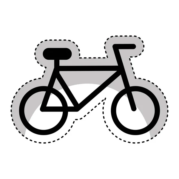 Bici deporte extremo icono — Vector de stock