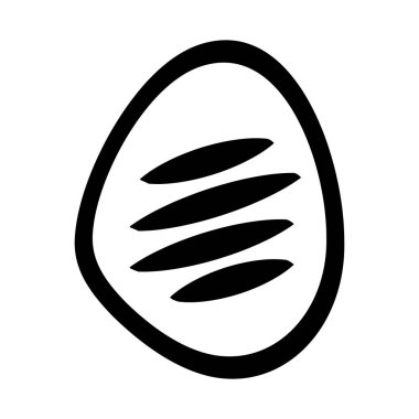 sığır eti izole simgesi