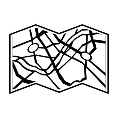 Dünya harita kağıt Coğrafya simgesi